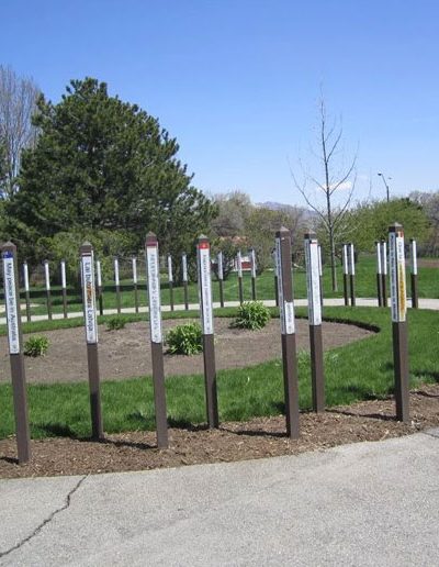 2002 Olympic Peace Poles - Jordan Park, Salt Lake City, Utah