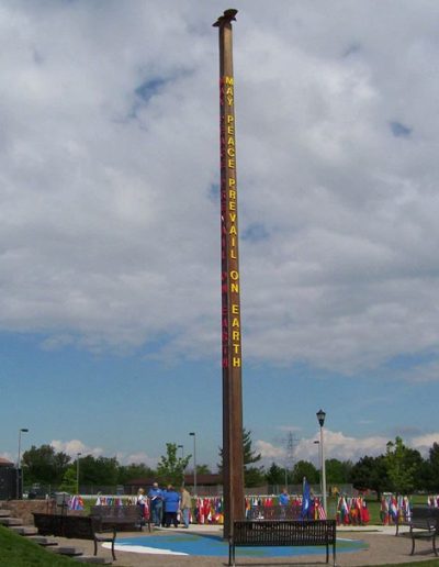 2005 World's Tallest Peace Pole - Janesville, WI